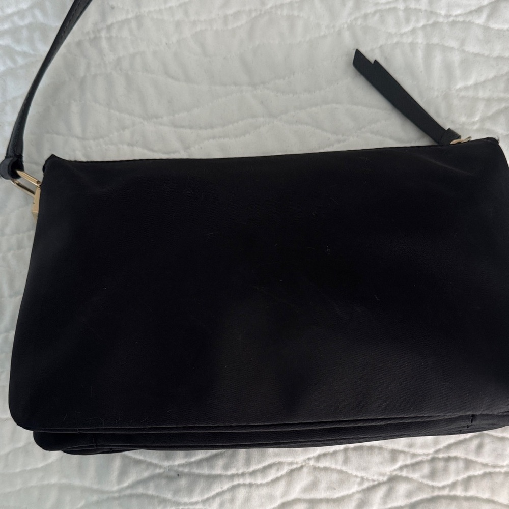 Kate Spade Black Crossbody with Gold Accents - Picture 6 of 12